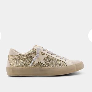 ShuShop Paula Gold Glitter size 9 sneaker